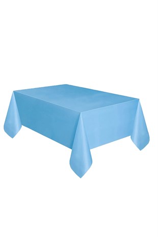 Masa Örtüsü Plastik Mavi