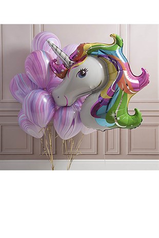 Unicorn Folyo Balon