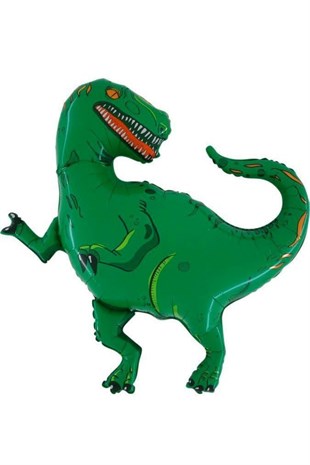 Yeşil Trex Dinozor Folyo Balon 80 cm