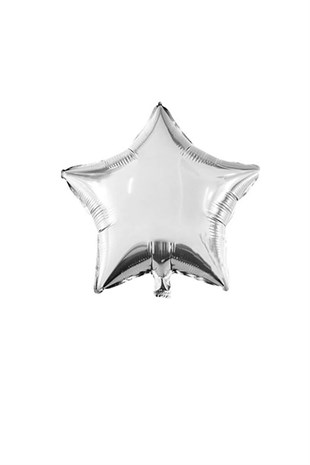 Yıldız Folyo Balon Gümüş (40 cm)