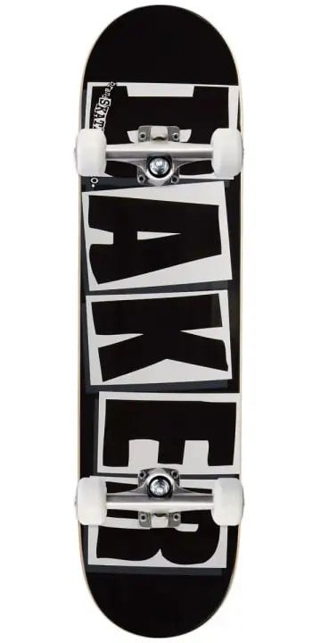 Baker 8,25 Brand Logo Blk Complete Profesyonel Kaykay 
