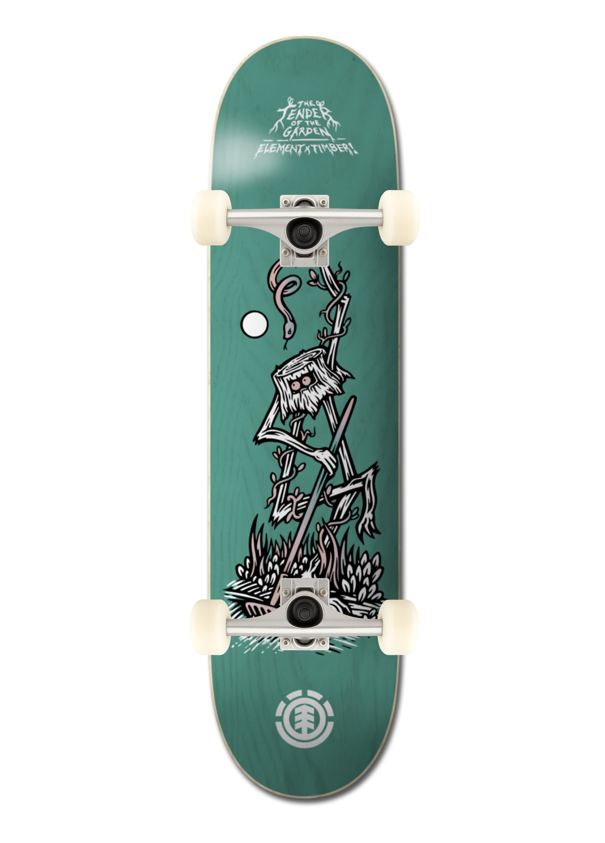 Element X Timber 8.5 Garden Complete Profesyonel Kaykay 