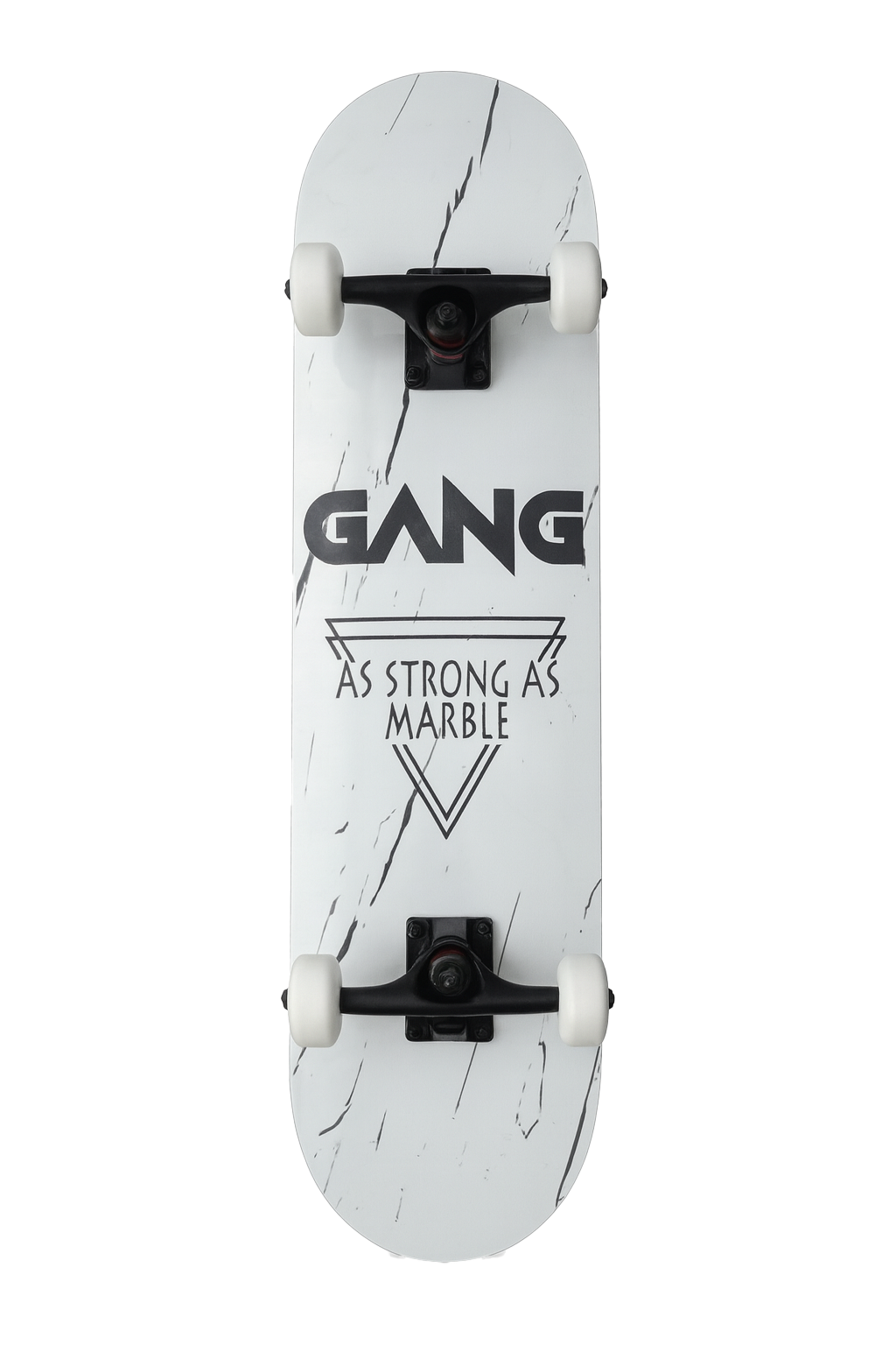 Gang 8.0 Marble White Complete Profesyonel Kaykay 