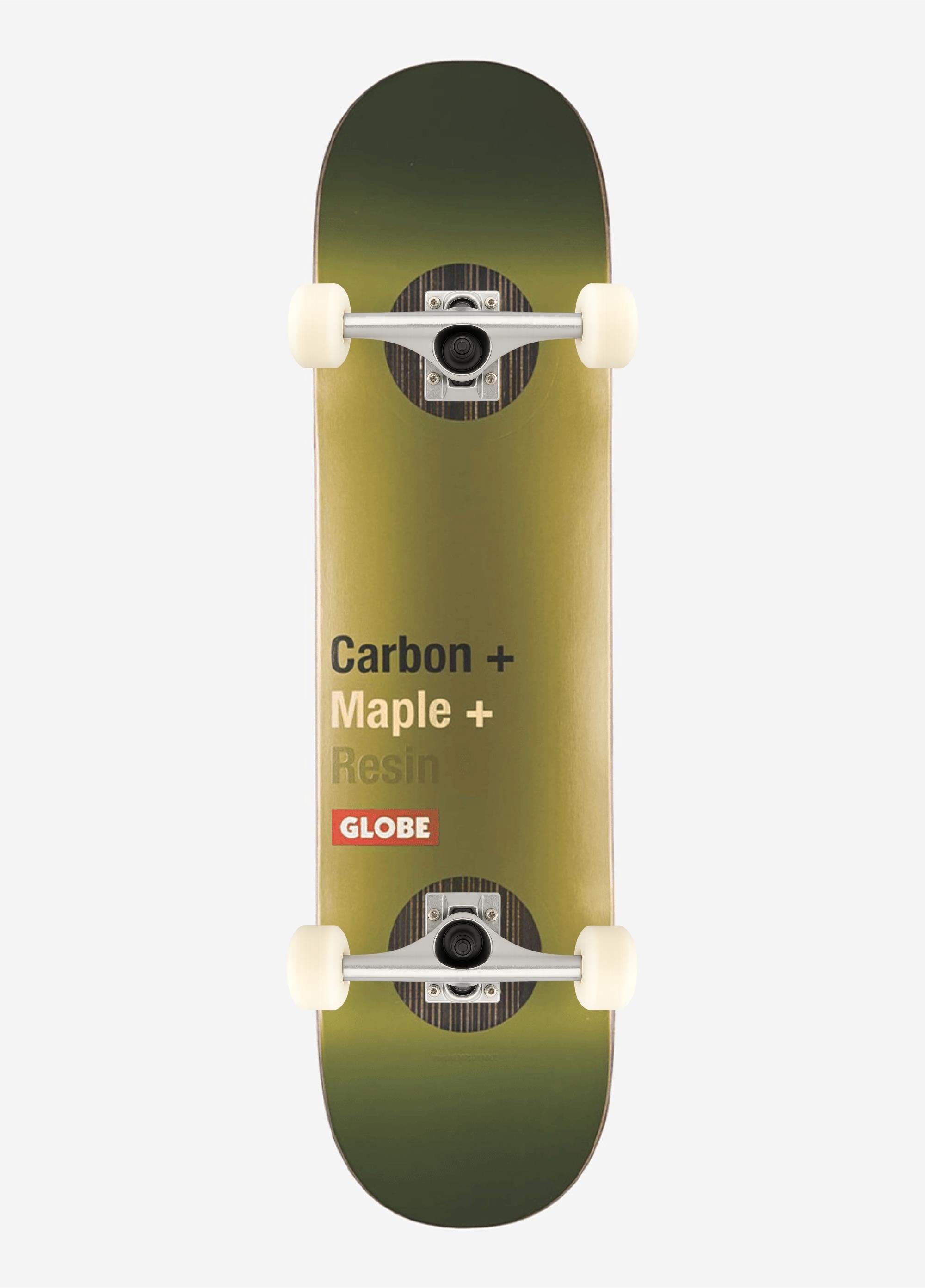 Globe 8 G3 Bar Impact Olive Deck  Complete Profesyonel Kaykay 