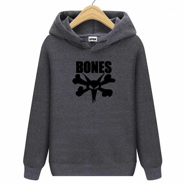 HORN SKATEBOARDS BONES SWEATSHİRT ANTHRACİTE