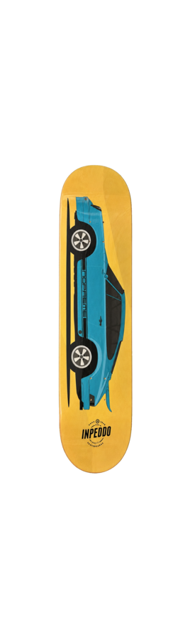 Inpeddo 8.5 x Nopreme Fast Classics  Deck Profesyonel Kaykay Tahtası 