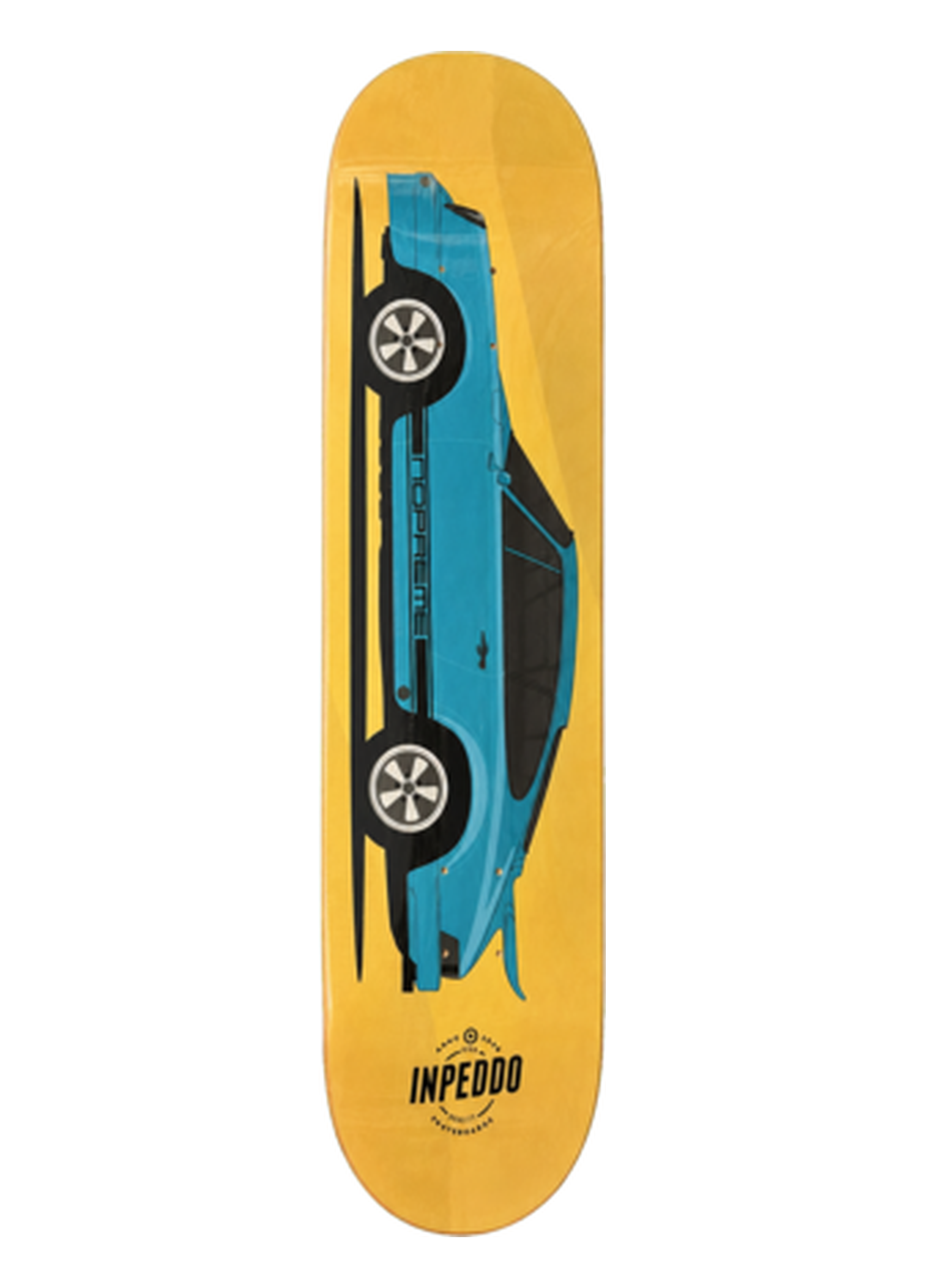 Inpeddo 8.5 x Nopreme Fast Classics  Deck Profesyonel Kaykay Tahtası 