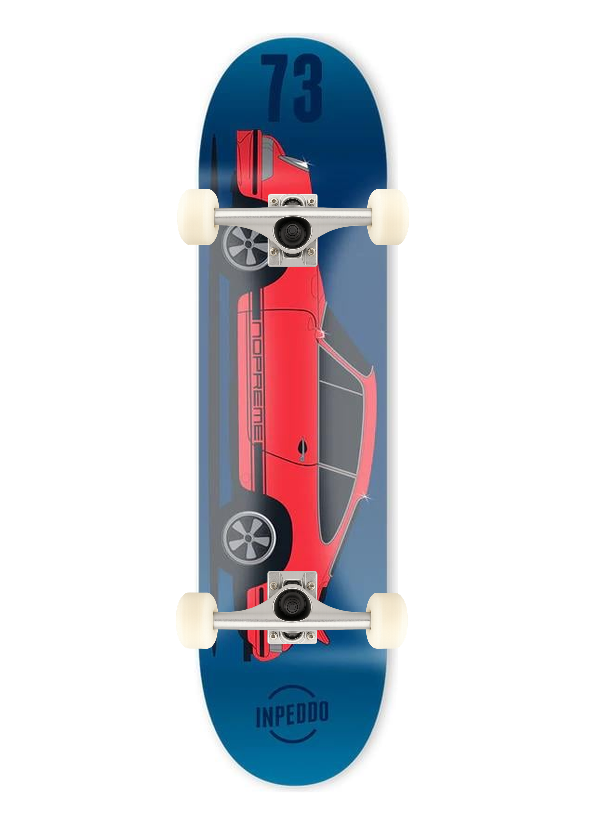 Inpeddo 8.25 x Nopreme Fast Classics 1973 Complete Profesyonel Kaykay 