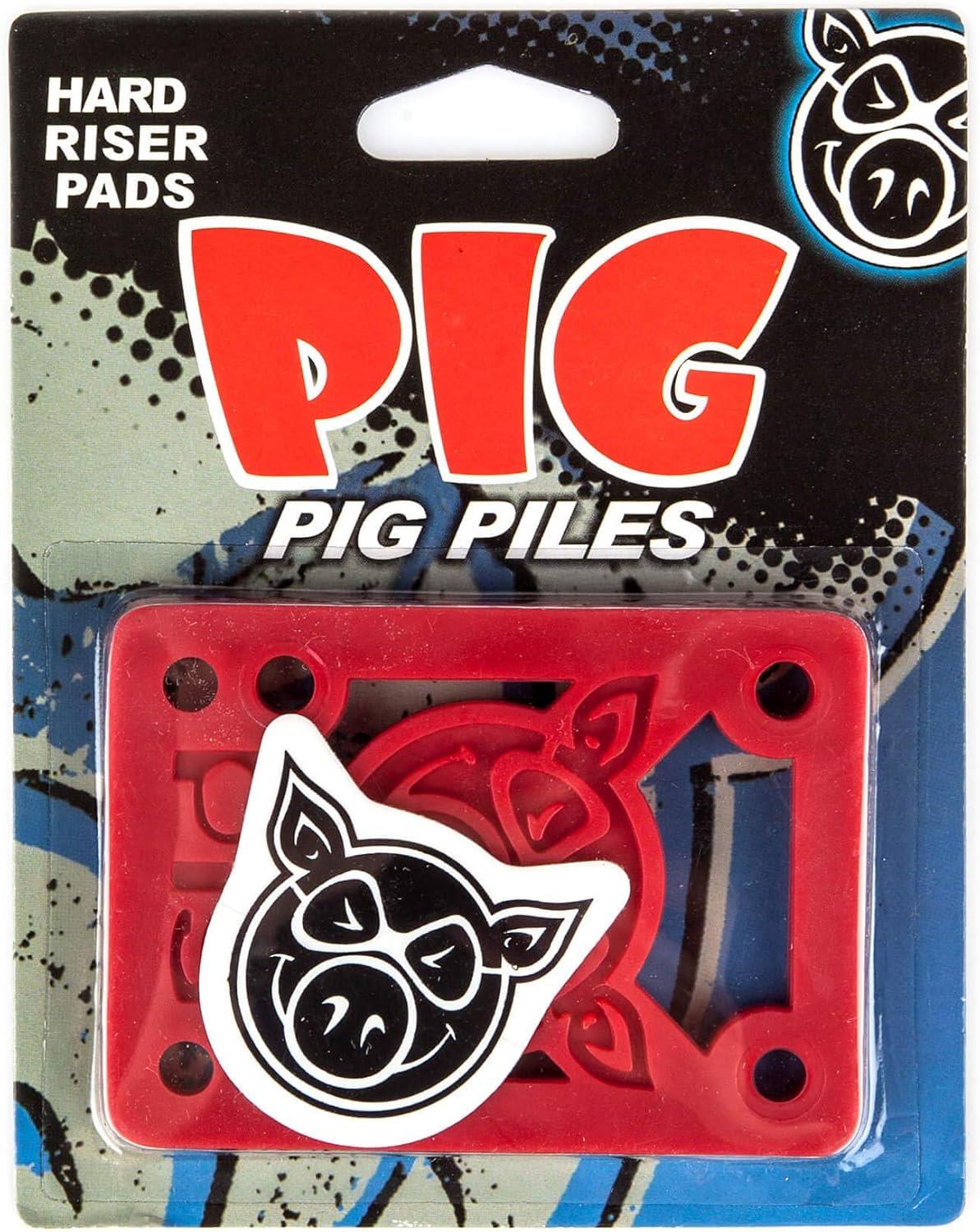 Pig Piles 1/8 Hard Riser Red 