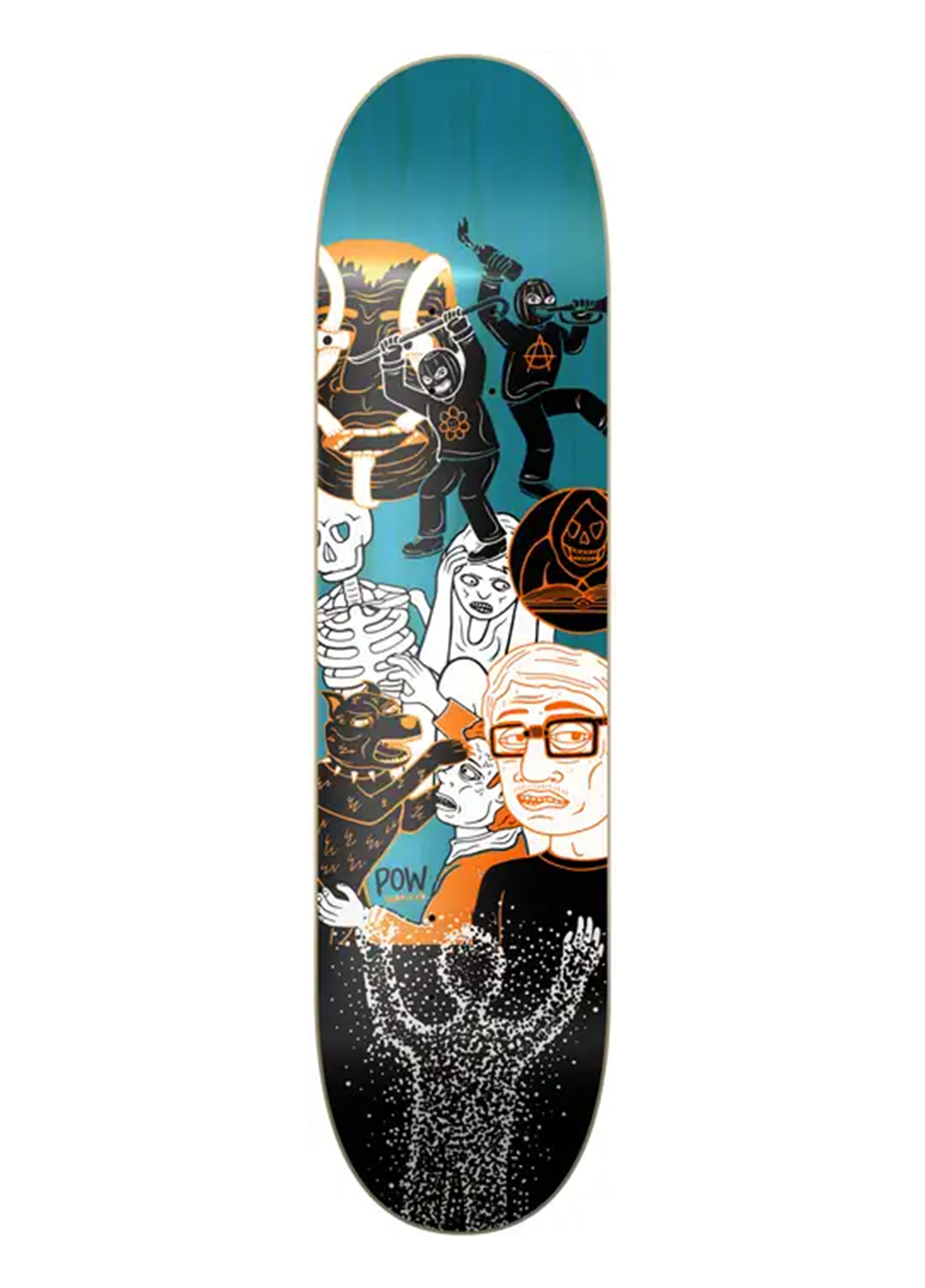 Pow Supply Co 8.25 Adem Deck Profesyonel Kaykay Tahtası 