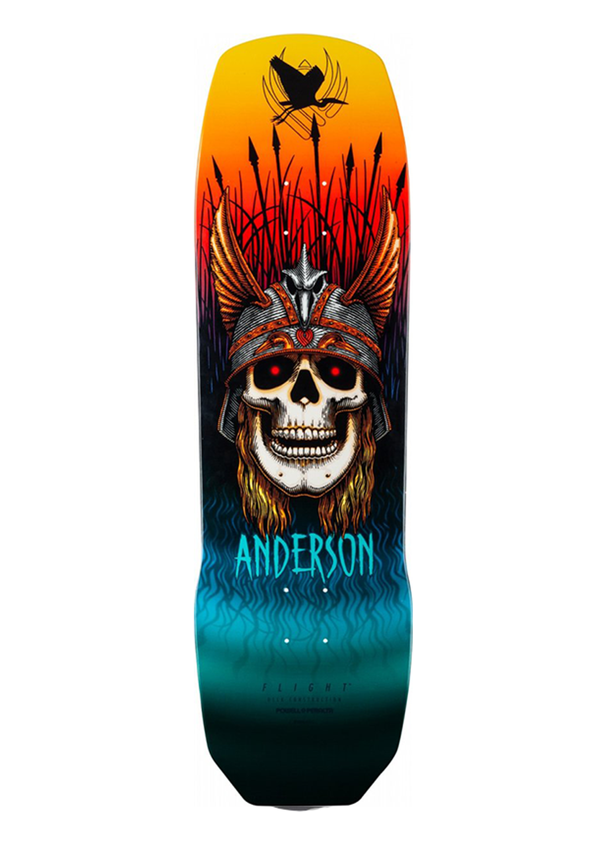 Powell Peralta 8.45 Pro Andy Anderson Heron Flight Deck Profesyonel Kaykay Tahtası 
