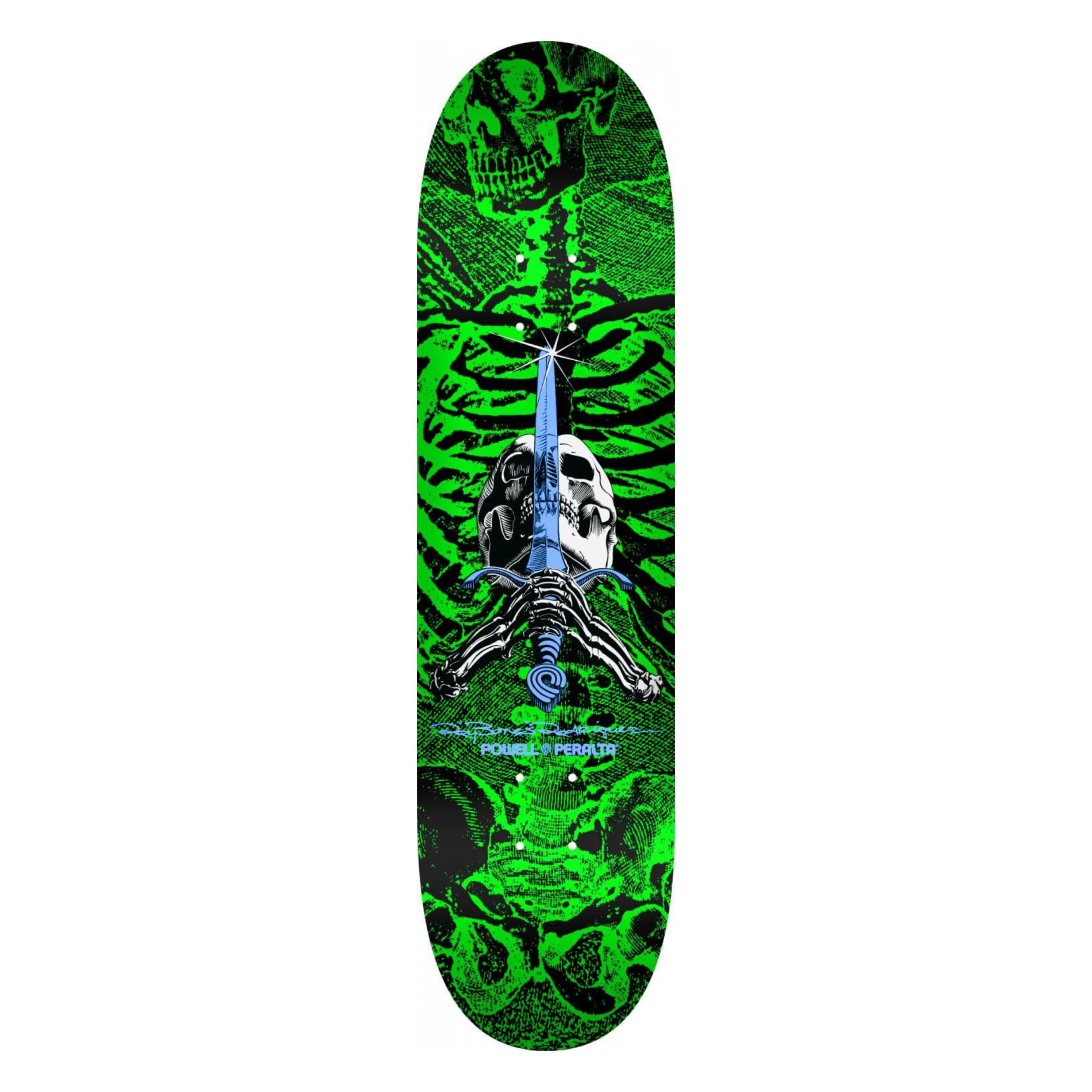 Powell Peralta 8.0 Skull And Sword Twoo Green Deck Profesyonel Kaykay Tahtası 