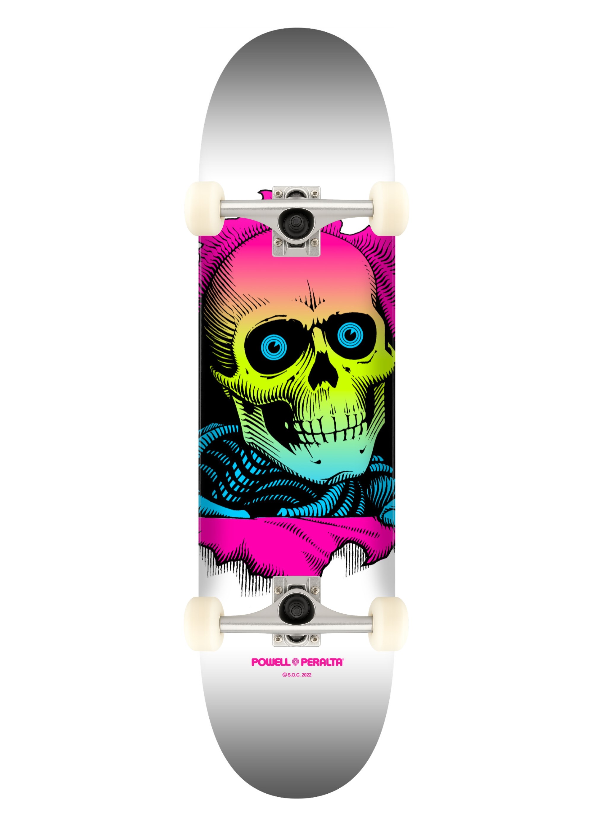 Powell Peralta 8.5 Ripper Lime White Complete Profesyonel Kaykay 