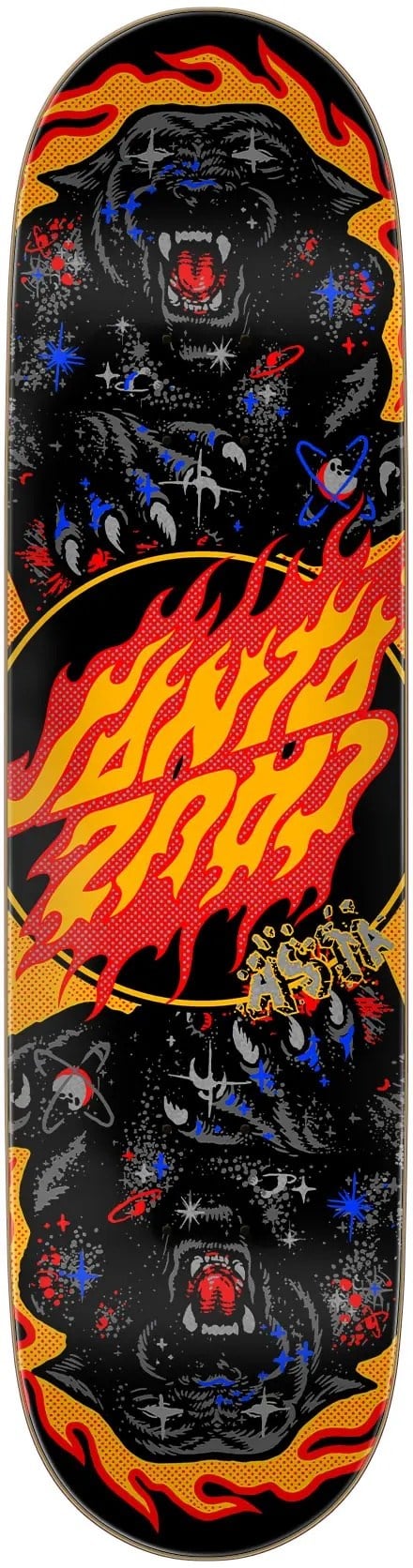 Santa Cruz 8.2 Asta Cosmic Cat Twin Kaykay Tahtası 