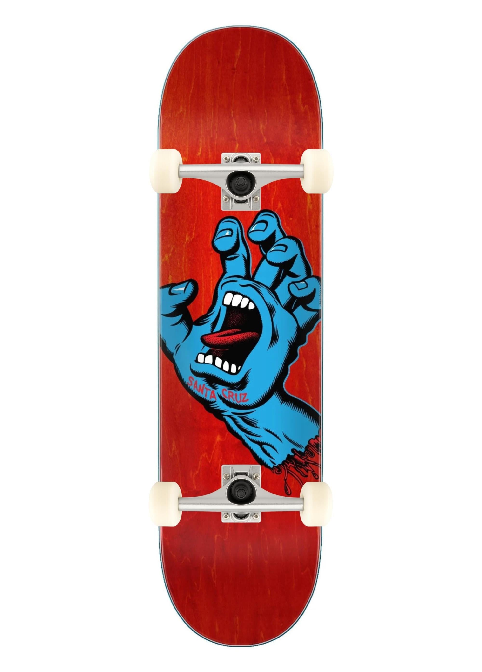 Santa Cruz 8.0 Screaming Hand Red Complete Profesyonel Kaykay 