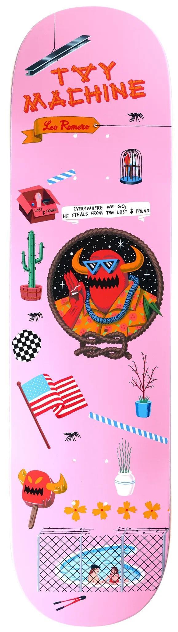 Toy Machine 8.25 Romero Lost & Fo Deck Profesyonel Kaykay Tahtası 