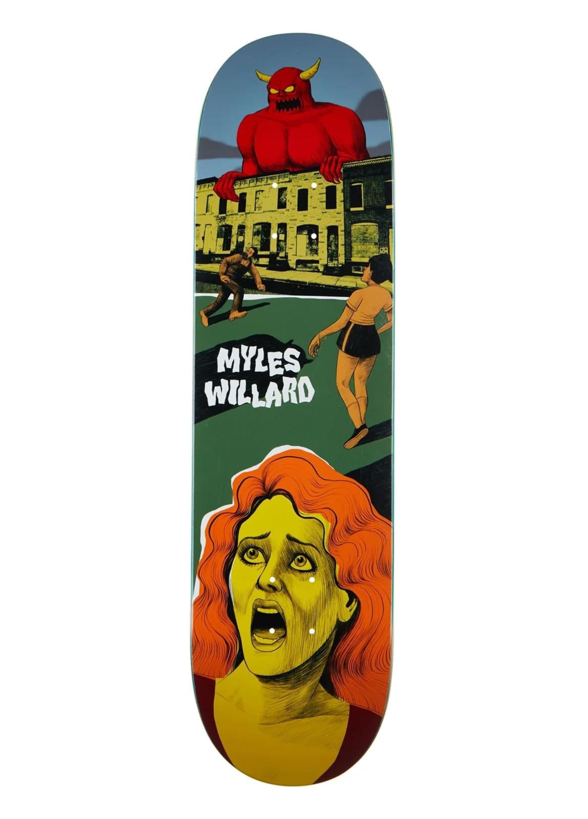 Toy Machine 8.38 Willard Horror Show Deck Profesyonel Kaykay Tahtası 