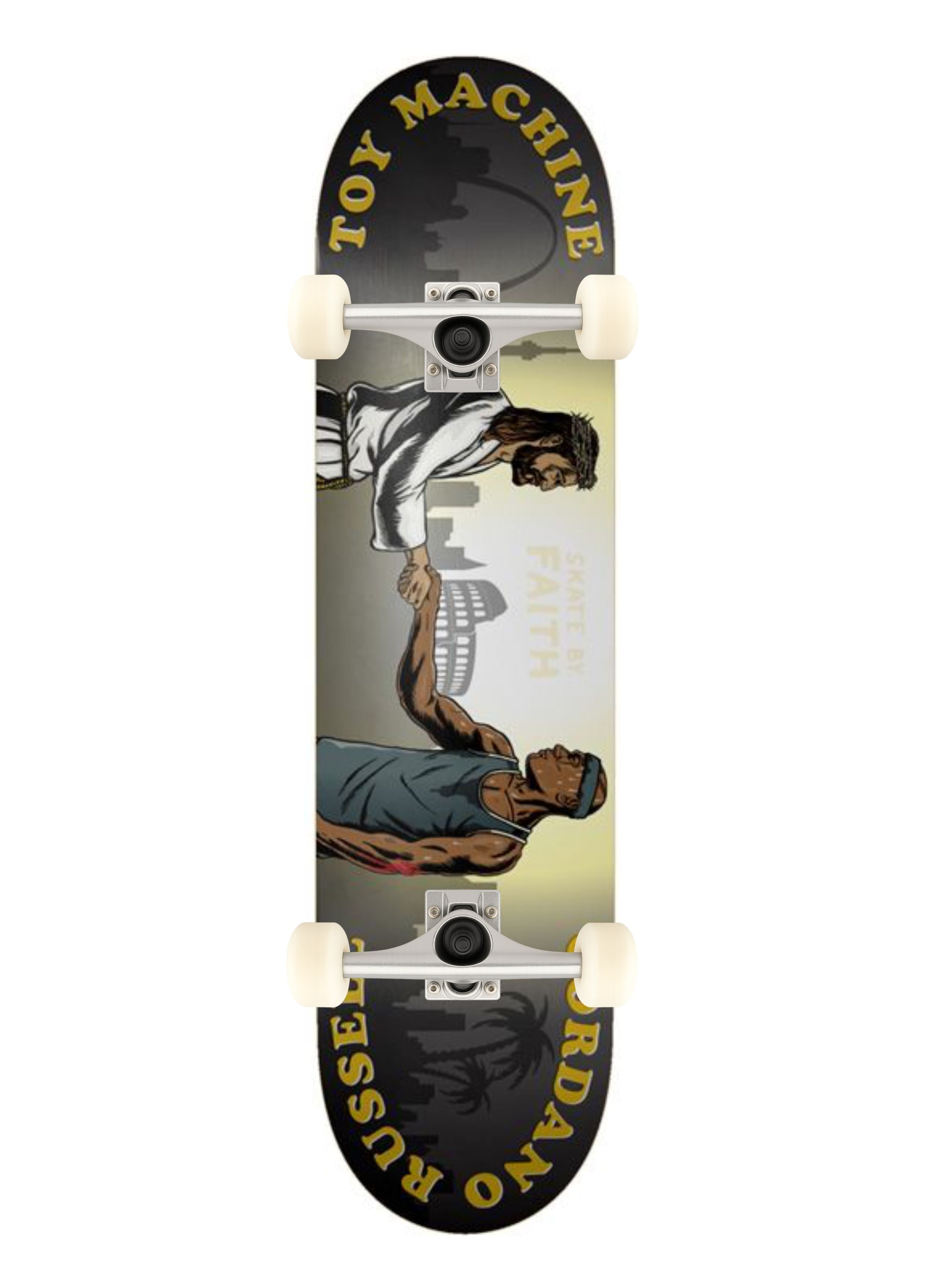 Toy Machine 8.5 Russell Skate By Faith Complete Profesyonel Kaykay 