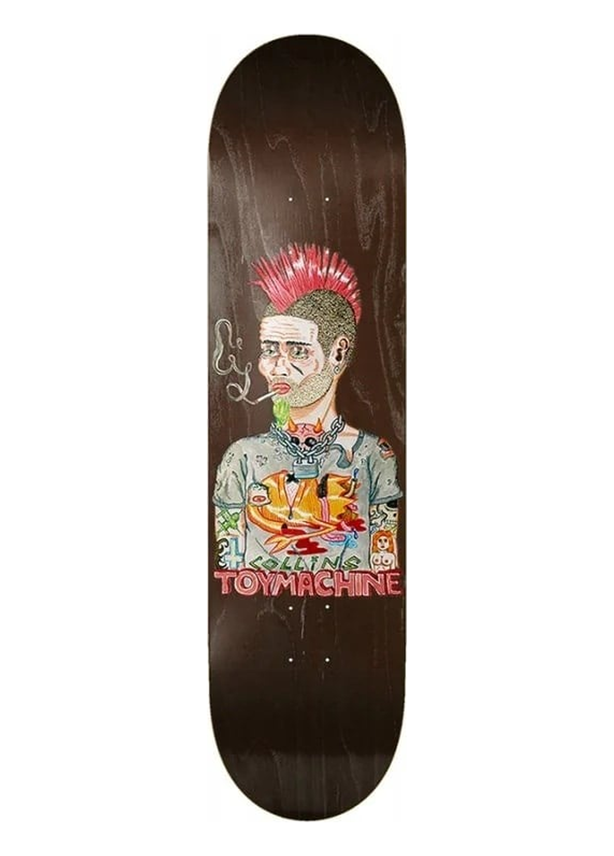 Toy Machine 8.25 Collins Mohawk Brown Deck Profesyonel Kaykay Tahtası 