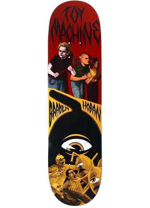 Toy Machine 8.25 Hoban Horror Show Deck Profesyonel Kaykay Tahtası 