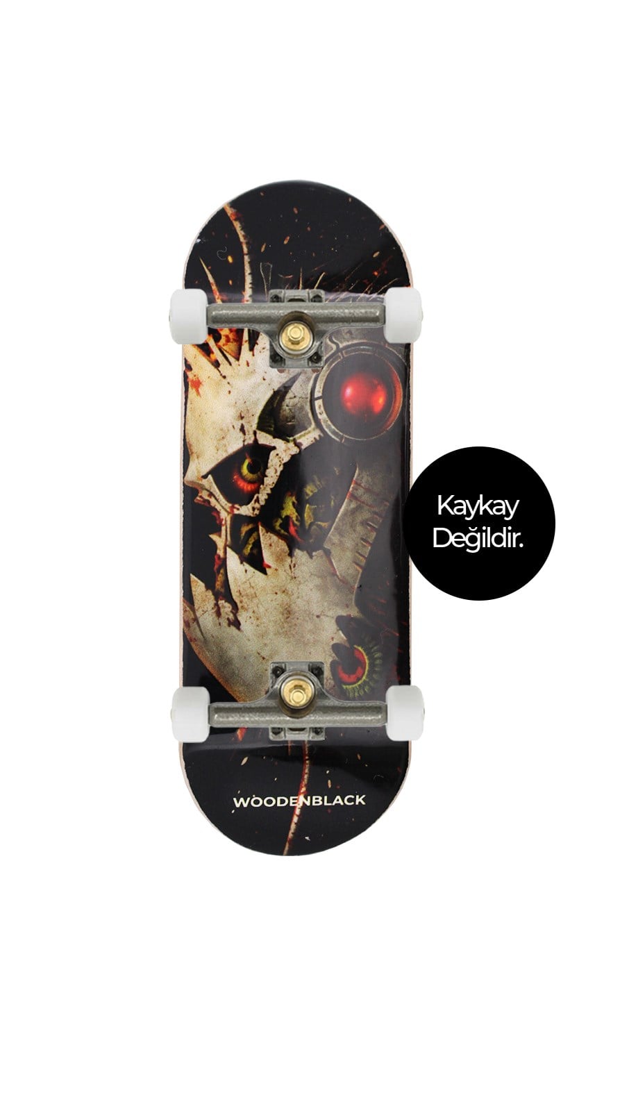 Woodenblack Cyber Skull Pro Fingerboard Complete  