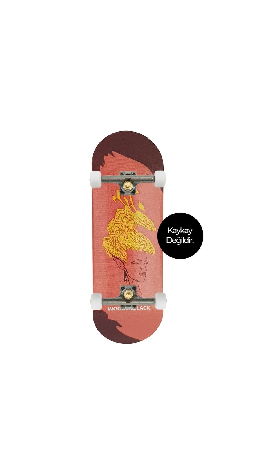 Woodenblack Fire Hair Pro Fingerboard Complete 