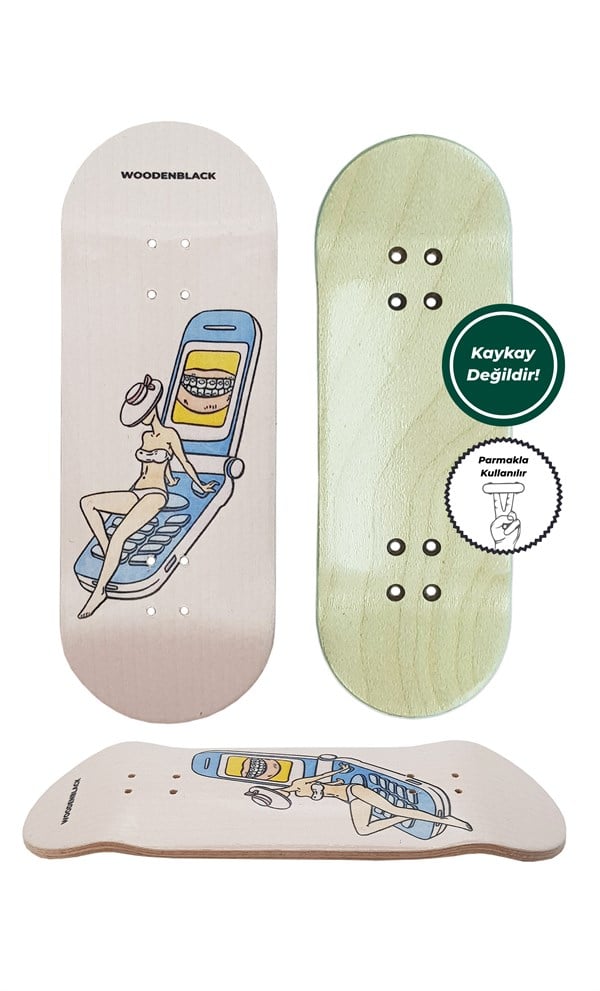 Woodenblack Flippone Fingerboard Deck 