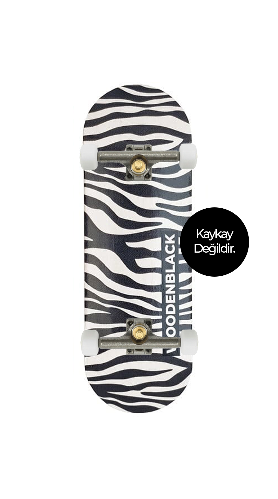 Woodenblack Zebra Pro Fingerboard Complete  