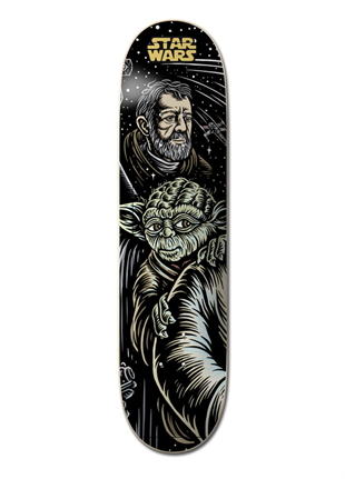 Element 8.0 SWxE Jedi Masters Deck Profesyonel Kaykay Tahtası 