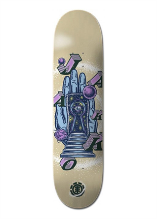 Element 8.25 Space Case Jaakko Deck Profesyonel Kaykay Tahtası 