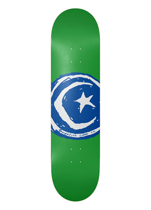 Foundation 8.5 Star and Moon Green Deck Profesyonel Kaykay Tahtası 