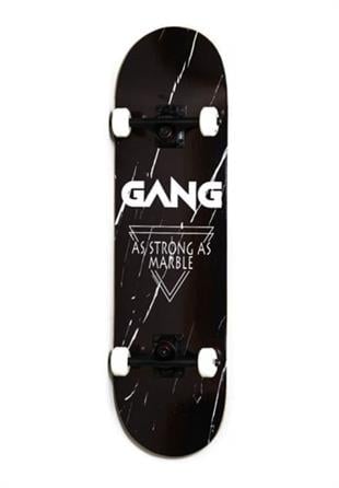 GANG 8.0 MARBLE BLACK COMPLETE PROFESYONEL KAYKAY  