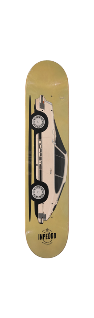 Inpeddo 8.0 x Nopreme Fast Classics  Deck Profesyonel Kaykay Tahtası 