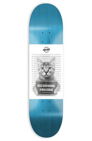 Inpeddo 8.0 Malgrab Cat Deck Profesyonel Kaykay Tahtası 