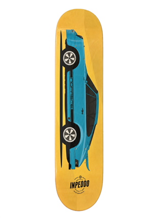 Inpeddo 8.5 x Nopreme Fast Classics  Deck Profesyonel Kaykay Tahtası 