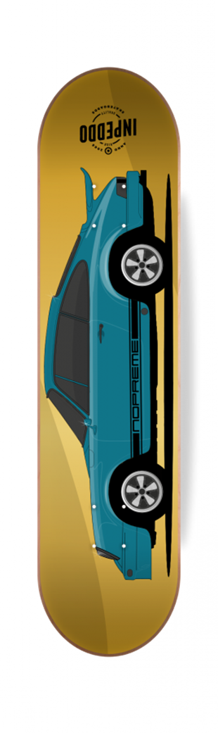 Inpeddo 8.5 x Nopreme Fast Classics 1974 Deck Profesyonel Kaykay Tahtası 