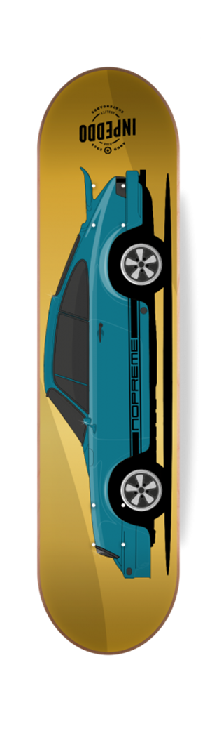 Inpeddo 8.125 x Nopreme Fast Classics 1974 Deck Profesyonel Kaykay Tahtası
