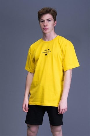 MUSHROOM Psycho II Yellow Tshirt  