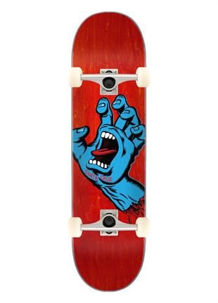 Santa Cruz 8.0 Screaming Hand Red Complete Profesyonel Kaykay 