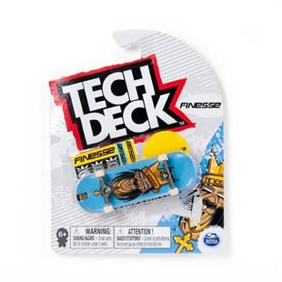 Tech Deck + Hediye Sticker Paketli Parmak Kaykayı Finesse - Crown Skateboard 