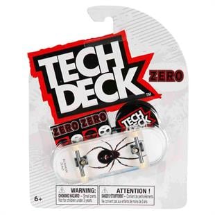 Tech Deck + Hediye Sticker Paketli Parmak Kaykayı Zero Örümcek 