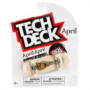 Tech Deck + Hediye Sticker Paketli Parmak Kaykayı April Dog 