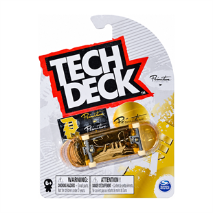 Tech Deck Primitive Solid Gold Ultra Rare CHASE Fingerboard Profesyonel Parmak Kaykay 