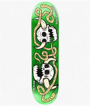 Toy Machine 8.25 Rowley Skulls Green Deck Profesyonel Kaykay Tahtası 