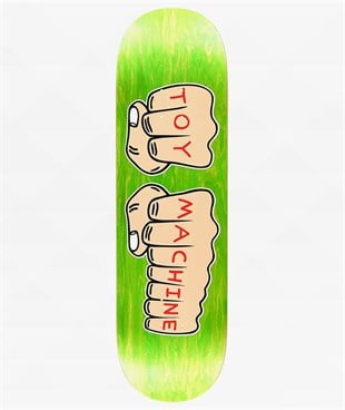 Toy Machine 8.25 Fists Green Deck Profesyonel Kaykay Tahtası 