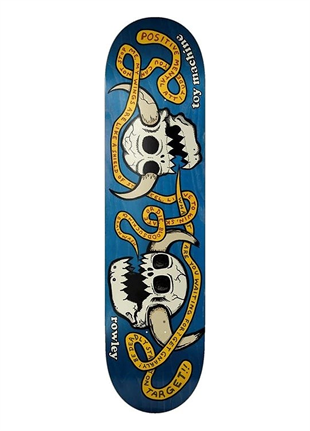 Toy Machine 8.25 Rowley Skulls Blue Deck Profesyonel Kaykay Tahtası 