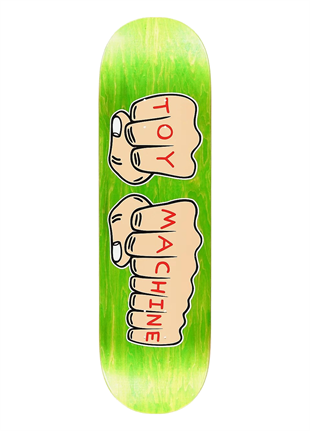 Toy Machine 8.25 Fists Green Deck Profesyonel Kaykay Tahtası 