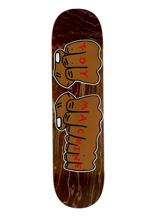 Toy Machine 8.25 Fists Brown Deck Profesyonel Kaykay Tahtası 
