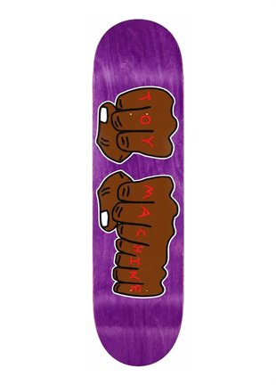 Toy Machine 8.0 Fists Purple Deck Profesyonel Kaykay Tahtası 