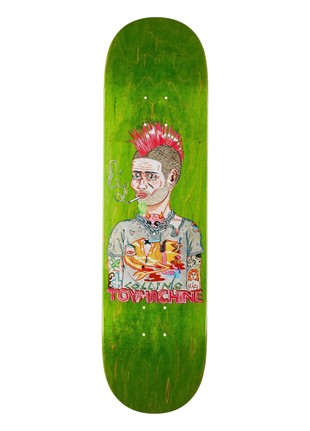 Toy Machine 8.25 Collins Mohawk Green Deck Profesyonel Kaykay Tahtası 